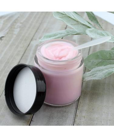 Clear Glass Jars 4oz (12-Pack) for Cosmetics & Food Storage | Includes Spatulas and Labels - Cornucopia - Buy Online on GoSupps.com