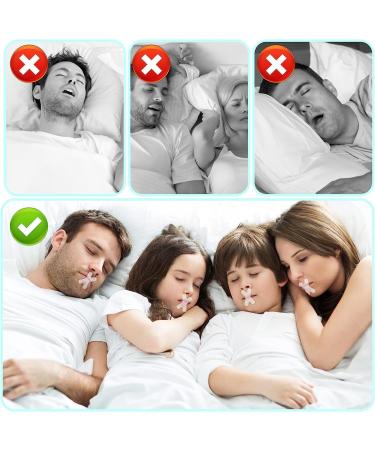 120PCS Sleep Mouth Tape - Gentle Anti-Snoring Strip for Better Nose Breathing & Snoring Relief - Buy Online on GoSupps.com
