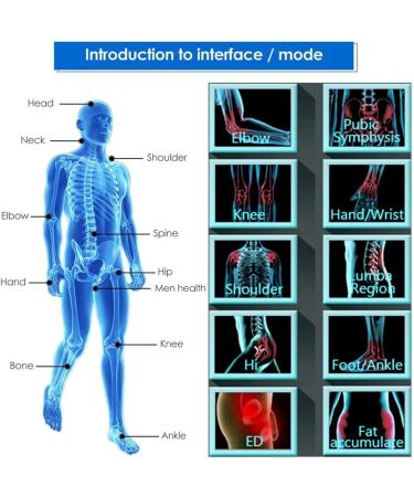 Shock Wave Physiotherapy Instrument | Deep Tissue Massage Device for Muscle Pain Relief | Extracorporeal Shock Wave Therapy - International Shipping - Buy Online on GoSupps.com