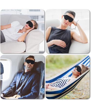 3D Contoured Light Blocking Sleep Eye Mask - Soft & Comfortable - Grey - Buy Online on GoSupps.com