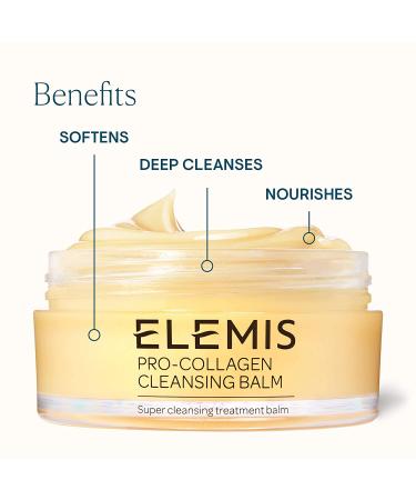 ELEMIS Pro-Collagen Cleansing Balm 3.5 oz | Deep Cleansing & Nourishing Facial Mask - Buy Online on GoSupps.com