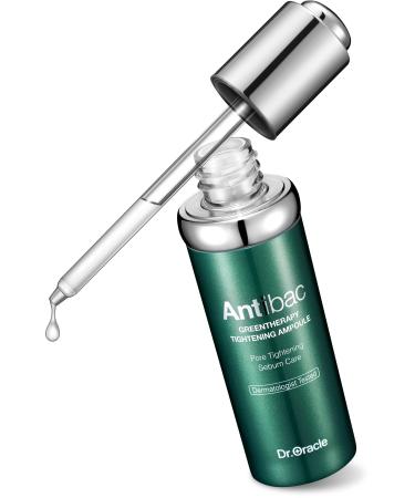 DR.ORACLE Antibac Greentherapy Tightening Ampoule Pore Tightening & Sebum Care Non-comedogenic and Hypoallergenic Dermatologist Tested