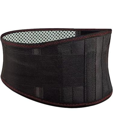 Self-Warming Lumbar Pest Belt - Magnetic Therapy Back Support for Pain Relief | XL Black for Men & Women | Sciatica & Spine Injury Relief - Buy Online on GoSupps.com