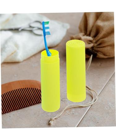 Solustre Portable Toothpaste & Utensil Carrier - Travel Storage Box for Toothbrushes & Cutlery - Ideal Travel Companion - Buy Online on GoSupps.com