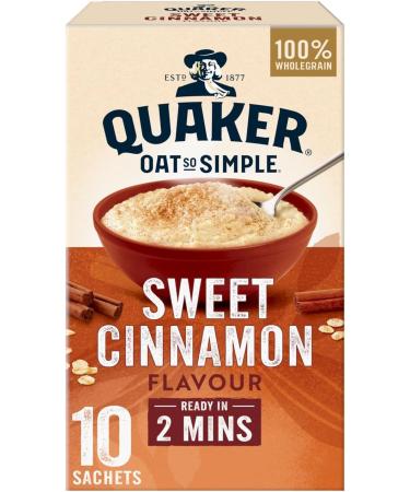 Quaker Indulgent Variety Flavour Sachets | Golden Syrup | Cinnamon | Sultanas Raisins Cranberry & Apple | (30 Sachets Total) - Buy Online on GoSupps.com