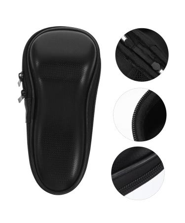 Lurrose Portable Razor Travel Bag - PU Leather Storage Box & Clipper Case for Men | Hard Case Shaving & Shaver Organizer - International Shipping Available - Buy Online on GoSupps.com