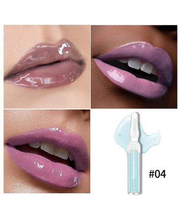 Boobeen Hydrating Lip Oil Gloss - Volumizing Plumping Lip Gel for Subtle Shine and Moisture - Lightweight Clear Lip Gloss with Green Tint - Buy Online on GoSupps.com