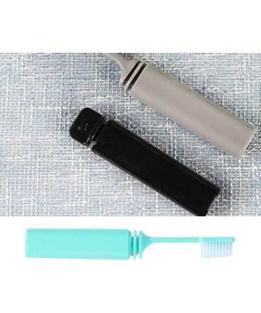 3 Set of Foldable Bamboo Charcoal Toothbrushes for Travel Camping & Outdoors - Eco-Friendly Style 03 - Buy Online on GoSupps.com