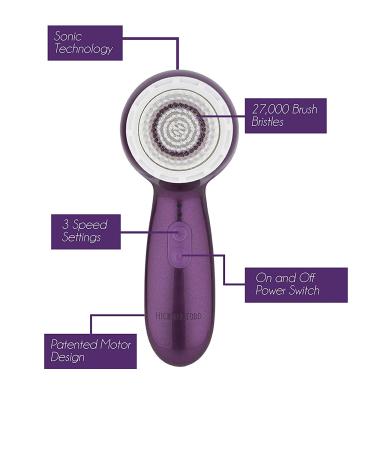 Michael Todd Beauty Soniclear Facial Cleansing Brush System - Exfoliating Face Brush - Buy Online on GoSupps.com