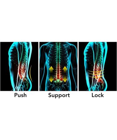 Alkani Decompression Belt for Back Pain Relief | Lumbar Support & Spine Traction Device | Lower Back Massage Belt - Mint Color - Buy Online on GoSupps.com
