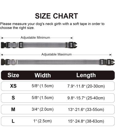Mercano Adjustable Dog Collar | Soft Nylon Comfort for All Sizes - Perfect for Small Medium & Large Dogs & Puppies (M Rhombbe) - Buy Online on GoSupps.com