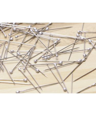 Shapenty 26mm Stainless Steel Dressmaker Straight Quilting Pins - 1200PCS Silver Ball Head Pins for Sewing, Craft, Jewelry Making - Buy Online on GoSupps.com