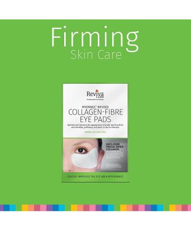 Reviva Labs Collagen-Fibre Eye Pads - 3 Sets of Contoured Anti-Aging Pads - Buy Online on GoSupps.com