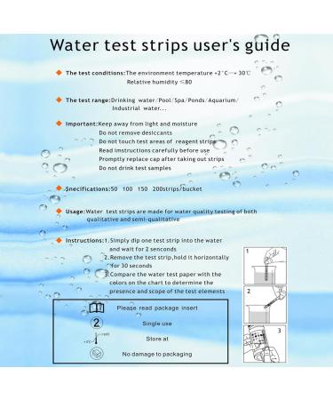100-Piece 9-in-1 Aquarium Test Strip Kit - Complete Water Quality Testing for Iron Copper Nitrate Chlorine & pH - Buy Online on GoSupps.com
