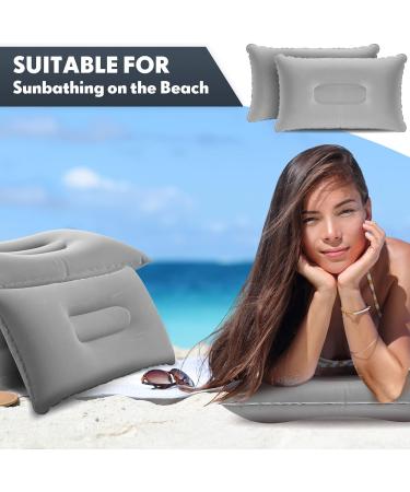 Qunclay 12 Pack Inflatable Camping Pillow - Ultralight & Compact Travel Pillow for Backpacking, Hiking & Camping - Buy Online on GoSupps.com