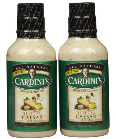 Cardini Original Caesar Dressing, Bottles, 20 oz, 2 pk