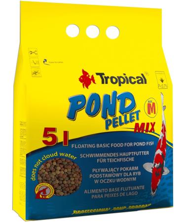 Tropical Pond Pellet Mix - Medium - 650 g - Buy Online on GoSupps.com