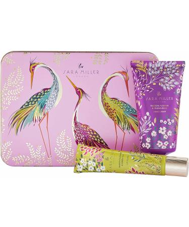 Sara Miller Beauty London Haveli Garden Hand & Lip Duo | Enriched Hand Cream | Made In The UK & Vegan Friendly | Travel Friendly Size - Buy Online on GoSupps.com