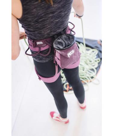 Petzl Saka Large Chalk Bag - Ergonomic Design - Violet - One Size - Buy Online on GoSupps.com