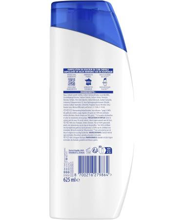 Head & Shoulders Pure Intense Gentle Purification Anti-Dandruff Shampoo - Citrus - Up to 100% Dandruff Removal - 625 ml - Buy Online on GoSupps.com
