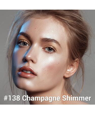LUXAZA Cream Eyeshadow Stick - Hypoallergenic Shimmer Eye Shadow | Waterproof, Long Lasting & Cruelty-free Vegan Makeup (#138) - Buy Online on GoSupps.com