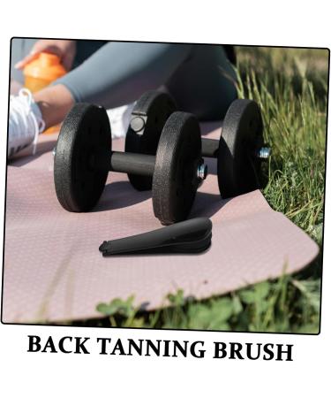 SAFIGLE Applicateur de Lotion pour Dos Brosse Autobronzante Masseur de Dos Portatif ponge de Bain avec Manche Applicateur Noir - Buy Online on GoSupps.com