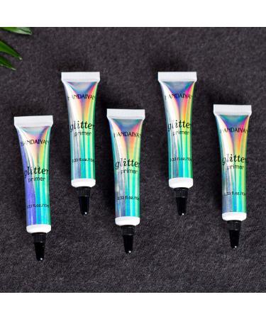 MAEPEOR Glitter Eyeshadow Primer Gel - Waterproof & Smudgeproof, Long-lasting & Professional Base for Eyes, Body, Face & Lips - 2 PCS 10ml - Buy Online on GoSupps.com