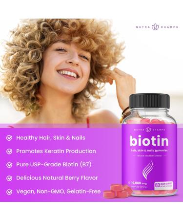 NutraChamps Biotin Gummies (2 Pack) and Elderberry Gummies (2 Pack) 4 Pack Bundle - Buy Online on GoSupps.com