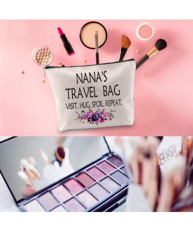 Nana Gift for Grandma | Birthday & Mother's Day Cosmetic Bag | Travel Toiletry Organizer - Buy Online on GoSupps.com
