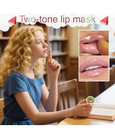  Huxibai Night Lip Cover Nourishing Moisturizing Conditioner for the Night | Shea Butter Moisturizing Repairing Soft with Veil Color for Night Care - Buy Online on GoSupps.com