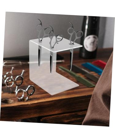 LALAFINA Storage Bracket Universal Trimmer Holder Rack for Hair Trimmer Hairstylist Accessories Barber Scissor Desk Hair Cutting Stylist Rack Barber Organizer Plastic - Buy Online on GoSupps.com