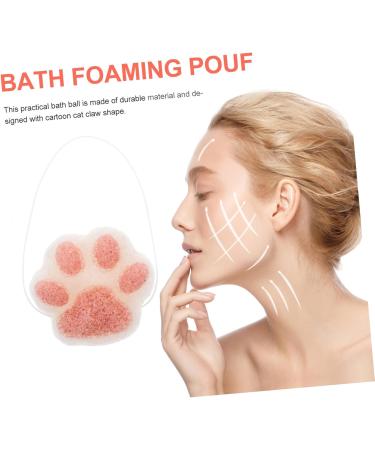 Mikinona 1pc Bath Cotton Body Wash Bath Shower Balls Body Puff Bath Pouf Shower Sponge Exfoliating Body Exfoliating Sponge Sponges Hydrophilic Polyurethane Face Washbasin - Buy Online on GoSupps.com