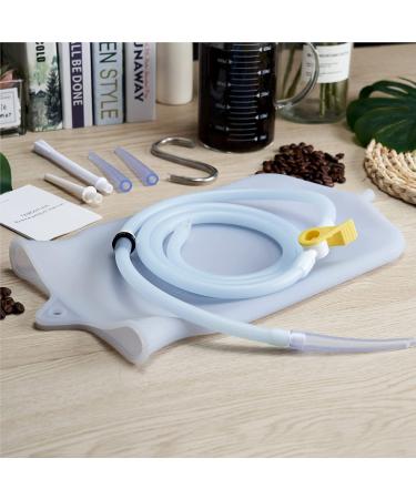 TEMONTIAN Enema Bag Kit - Colon Cleansing & Detox | Coffee Enemas | Anal Douche for Women Men (Blue) - Buy Online on GoSupps.com