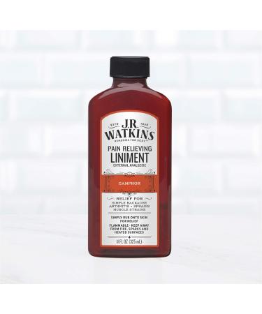 J.R. Watkins Natural Pain Relieving Liniment 11 oz | Fast-Acting Pain Relief - Buy Online on GoSupps.com