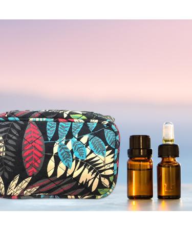 Premium Wiring Bag for Essential Oils - Robust Shell Organizer for 10 Bottles Double Zipper Perfect for Outdoor Use - Buy Online on GoSupps.com