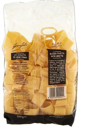  Italian Gourmet E.R. Garofalo Calamarata No. 20-2 Pack of 24 Neapolitan durum wheat semolina with 500g of IGP pasta + 400g Italian Gourmet Polpa - Buy Online on GoSupps.com