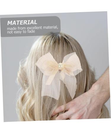 Didiseaon Bow Flower Mesh Lace Hairpin Hair Accessories Hair Accessories for Girls Tulle Hair Clip Girl Hair Accessories Girl Hair Bows Girls Bows Toddler Metal Vintage Headgear - Buy Online on GoSupps.com