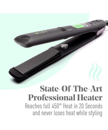 Professional Series Ultra-Smooth Cosmo Flat Iron for Thick Hair | MINT Salon-Grade Ionic Hair Straightener | Travel-Friendly Dual Voltage - Buy Online on GoSupps.com