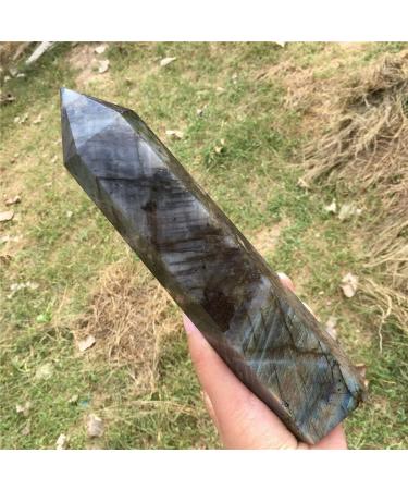 ENPAP Natural Stone Labradorit Obelisk Quartz Tower (Size: 700-750g) xingyong (Size: 500g-550g) - Buy Online on GoSupps.com