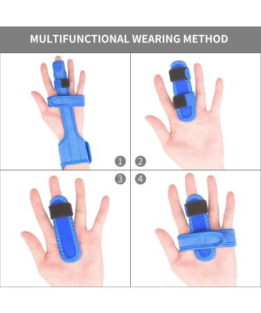 Medical Grade Aluminum Finger Splint - Trigger Finger Arthritis & Injury Support | Pain Relief Brace (11x9.8 inch - Buy Online on GoSupps.com