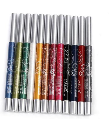  Didiseaon Didiseaon 12Pcs Miss Highlight Women Pen Cosmetic Liquid Eyeliner Set Eyeshadow Pen Eyeliner Makeup Pen Automatic Waterproof Lipstick Pen Shadow - Buy Online on GoSupps.com