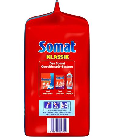 Somat Classic Powder XXL - 4 kg (1 Pack) | Premium Dishwasher Detergent for Sparkling Clean Dishes - Fast International Shipping - Buy Online on GoSupps.com