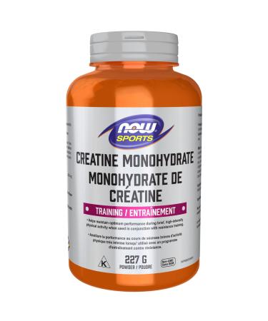NOW Sports Nutrition Creatine Monohydrate Powder Mass Building*/Energy Production* 227g