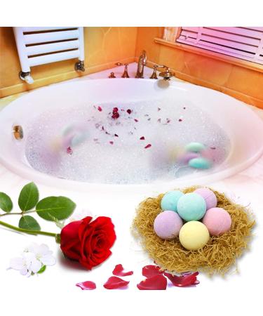 12pcs Spa Bath Bombs Set | Natural Essential Oils & Sea Salt | Women's Gift for Valentine's Day, Mother's Day, Birthday | Skin Care | Shower Bombs - Buy Online on GoSupps.com