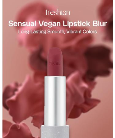 Buy Sensual Vegan Lipstick Blur (01 Pleasure) - Long-Lasting Lightweight Matte Lipstick with Shea Cocoa Butter | Korean Makeup | International Shipping - Buy Online on GoSupps.com