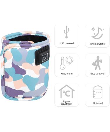 Portable Purple USB Baby Bottle Warmer - Insulated Milk Heater for Home and Travel - Buy Online on GoSupps.com