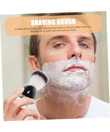 Minkissy Men's Hairdressing & Shaving Brush - Narrow Foam Razor Brush for Home Use - Buy Online on GoSupps.com