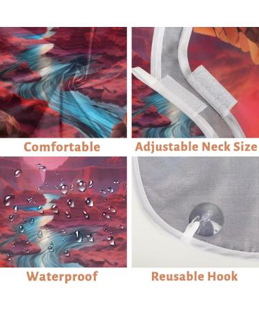 Buy Landscape Sunset Beard Bib Apron - Best Hair Catcher for Men | Father's Day & Christmas Gift for Dad & Husband - Buy Online on GoSupps.com