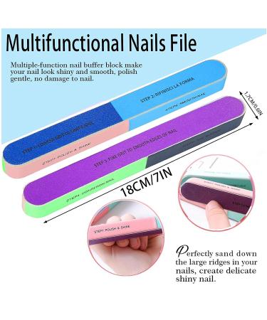 NAISKA 120pc Dual Press Coffin Nail Forms Set | Extra Long Nail Tips Extension Kit with 12 Sizes dual-Ended Polygel Brush, Clear Nail Molds, Professional Nail File | Acrylic Gel Coffin Nails Form - Buy Online on GoSupps.com