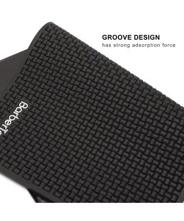 Buy Durable Barber Station Mat - Heavy Duty Nonslip Service Spill Mat for Hair Styling Tools | Gray Barbershop & Salon Rubber Mat (11.8x7.5 - Buy Online on GoSupps.com